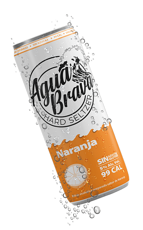 Hard Seltzer Agua Brava Naranja